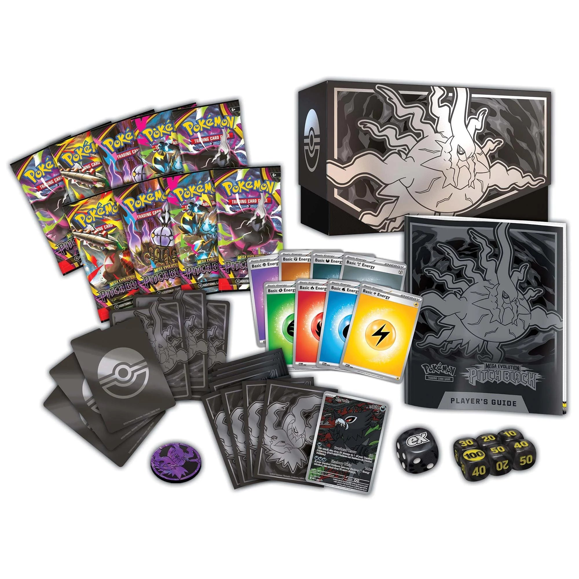 Elite Trainer Box de Pitch Black Pokémon TCG ENG PREVENTA (240.000 TOTAL)