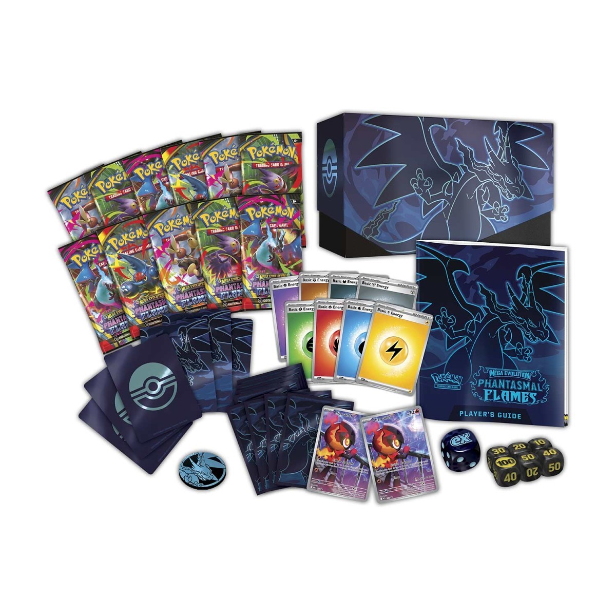 Elite Trainer Box de Phantasmal Flames Pokémon TCG ENG
