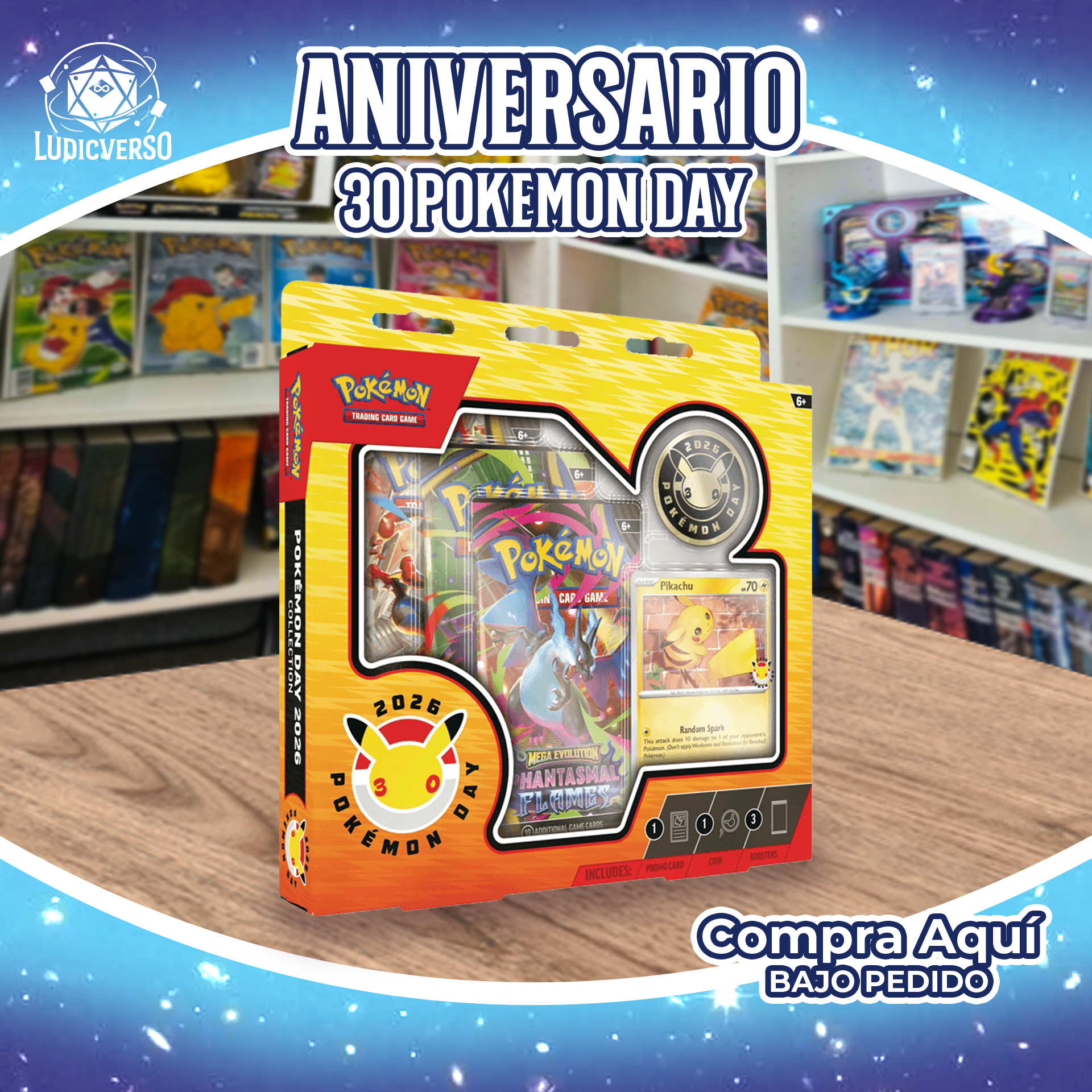 Pokemon Day 30 Aniversario Pokemon TCG ENG