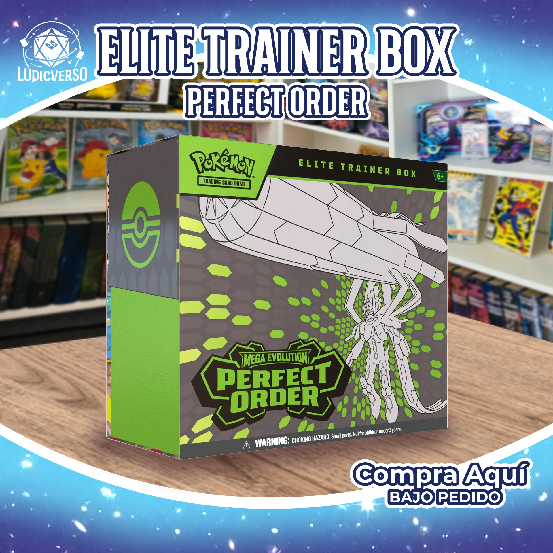 Elite Trainer Box de Perfect Order Pokémon TCG ENG